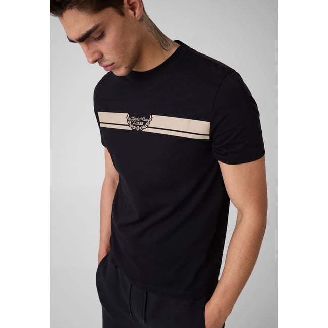 T-Shirt Avec Logo Imprimé noir <span itemprop=