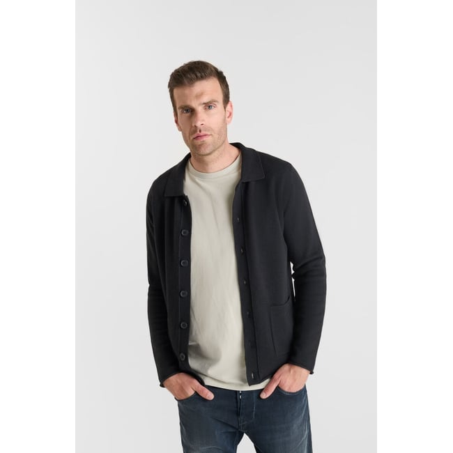 Cardigan JERNO black <span itemprop=