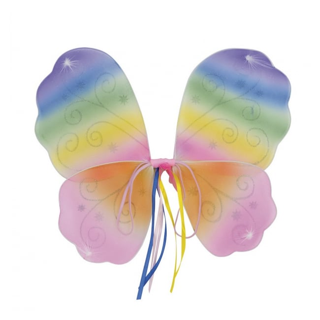 Set fee papillon fluo enfant - PARTY PRO