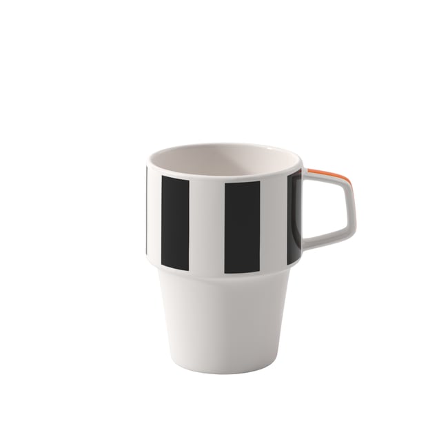 Mug À Café MEMPHIS Couleur blanc <span itemprop=