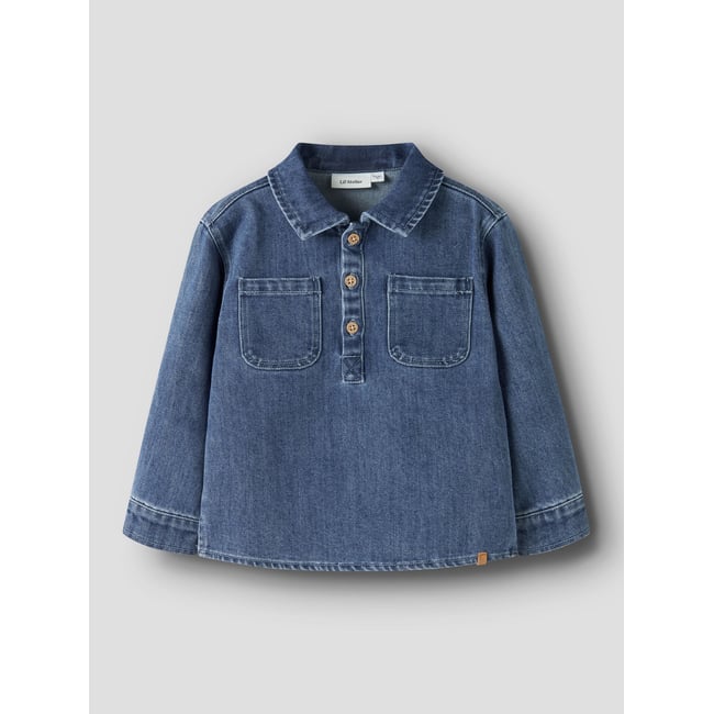 Surchemise bleu - dark blue denim1 <span itemprop=