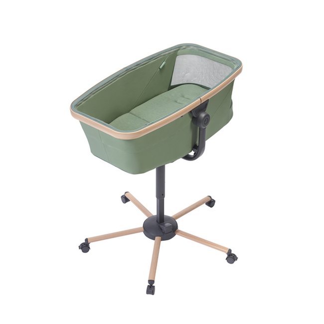 Berceau - transat bébé 3 en 1 Alba vert <span itemprop=