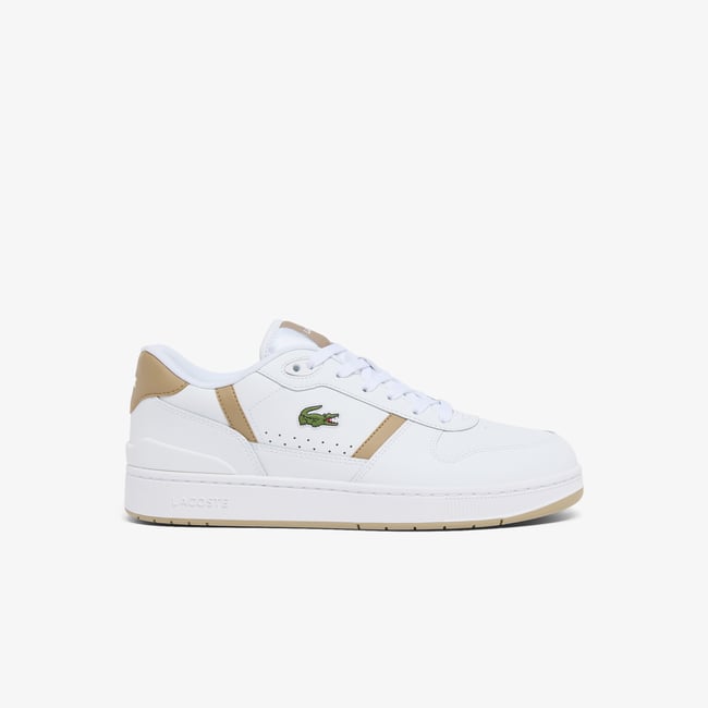 Sneakers T-Clip Set homme en cuir blanc-2j8 <span itemprop=