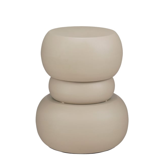 Table d'appoint ZEA Couleur blanc cassé <span itemprop=