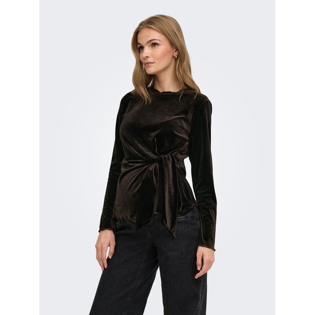 Top marron - coffee bean 1 <span itemprop=
