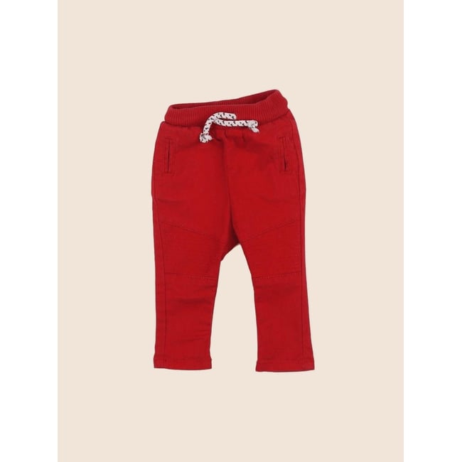 Pantalon - Très bon état rouge <span itemprop=