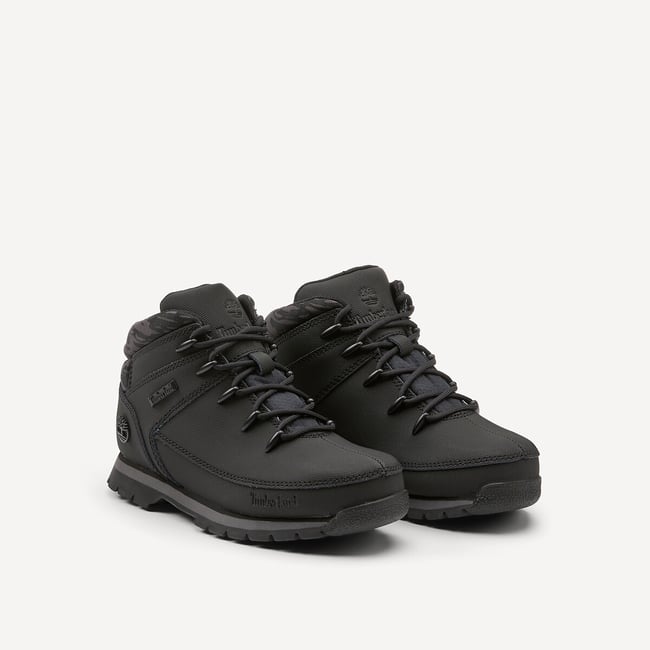 Boots en cuir, EURO SPRINT MIDE LACE noir <span itemprop=