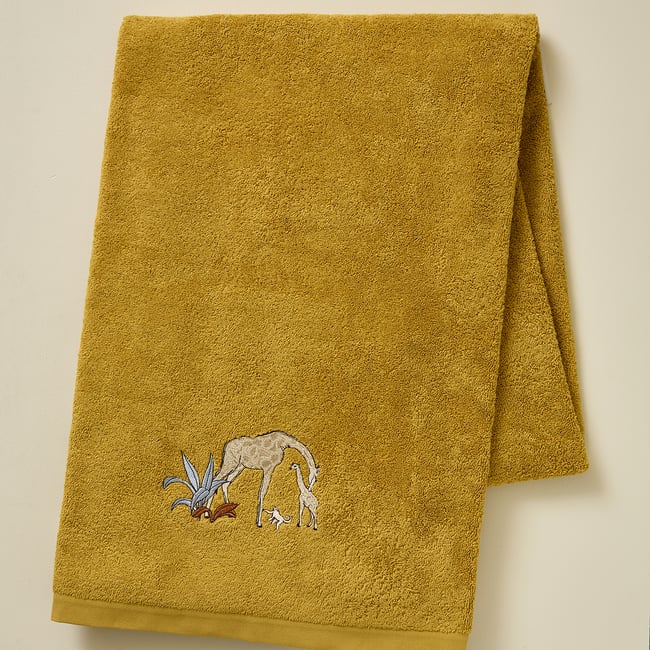 Drap de bain L'OASIS miel <span itemprop=