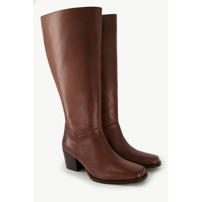 Bottes en cuir tige XXL - ULLA POPKEN