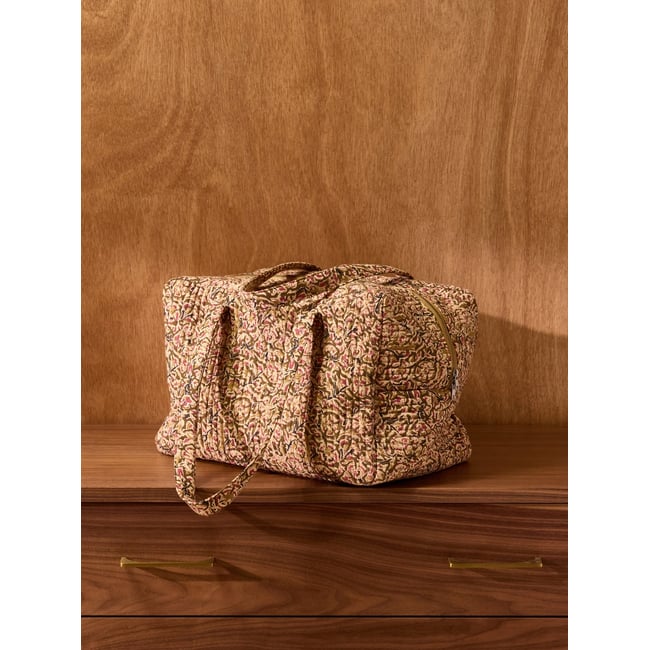Sac week-end imprimé indien Fleurs Agra imprimé fleurs agra <span itemprop=