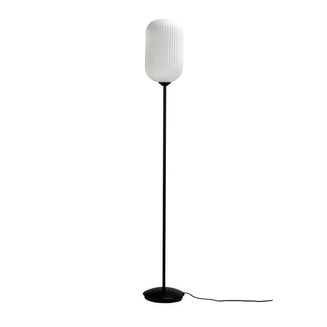 Lampadaire en noir métal RIFLET Couleur noir <span itemprop=