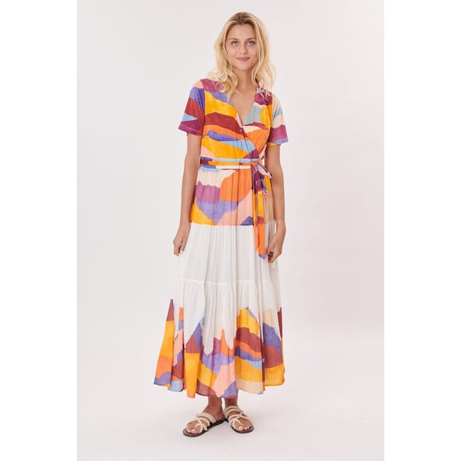 Robe Derhy Rouge En Lin - Taille 38 - Occasion Très Bon état - Parfaite Pour Cocktail