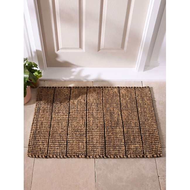 MADE.COM Hurley Doormat, black, MADE
