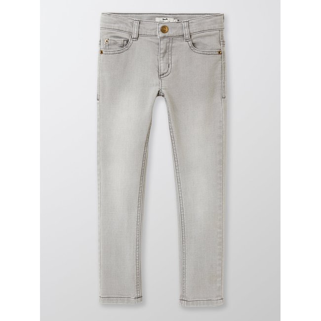 Jean coupe slim gris clair <span itemprop=