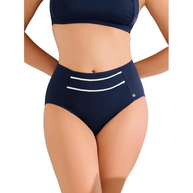 Bas maillot slip de bain taille haute amincissant UVITA - LISCA