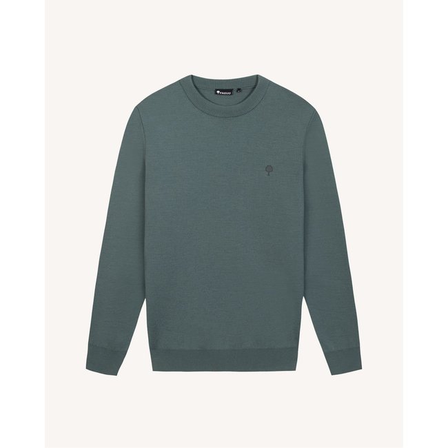 Pull laine MARIGNE MARIGNE bleu <span itemprop=