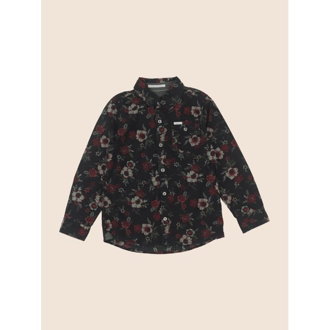 Chemise - Très bon état noir <span itemprop=