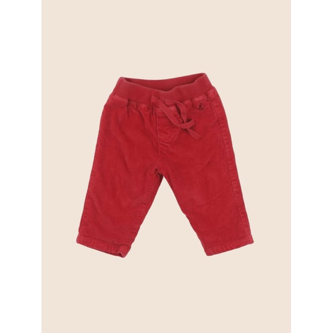 Pantalon - Etat satisfaisant rouge <span itemprop=