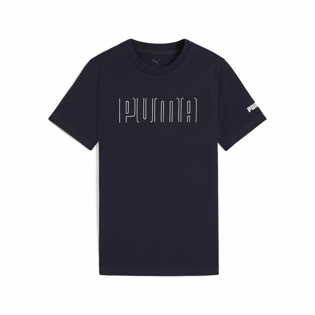 T-shirt manches courtes bleu marine <span itemprop=