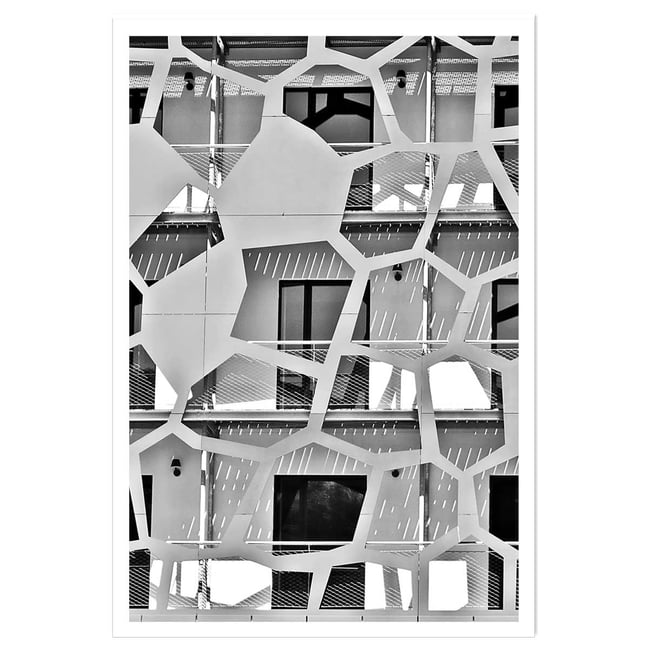 Affiche urbaine balcons sur angle - HEXOA