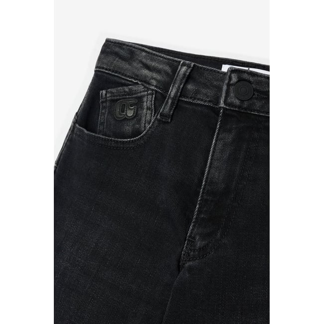 Jeans droite pulp slim, longueur 34 black / black <span itemprop=