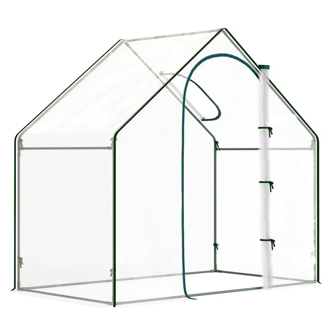 Serre Acier Transparent - OUTSUNNY