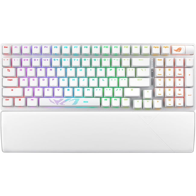 Clavier gamer sans fil ROG Strix Scope II 96 Wireless Blanc - ASUS