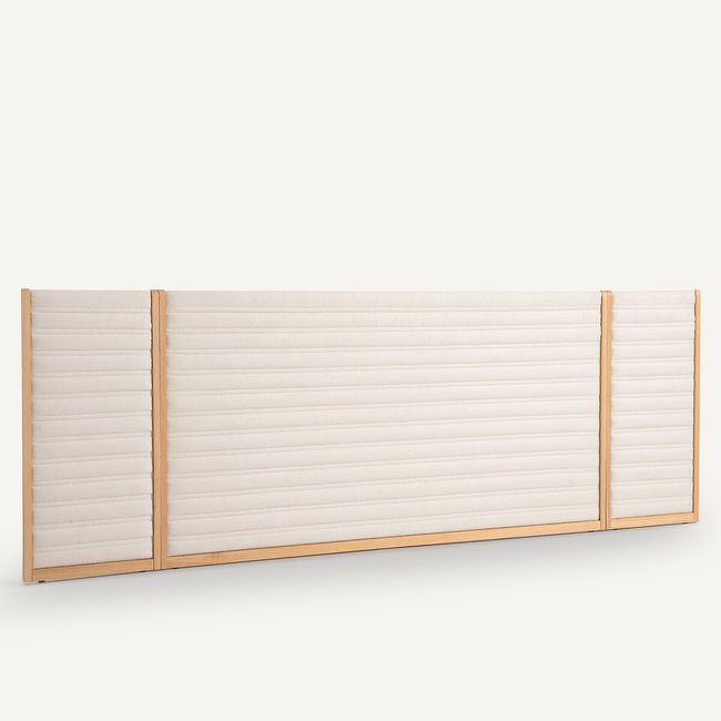 Tête de lit paravent XXL, Persiana E.Gallina Couleur ficelle <span itemprop=