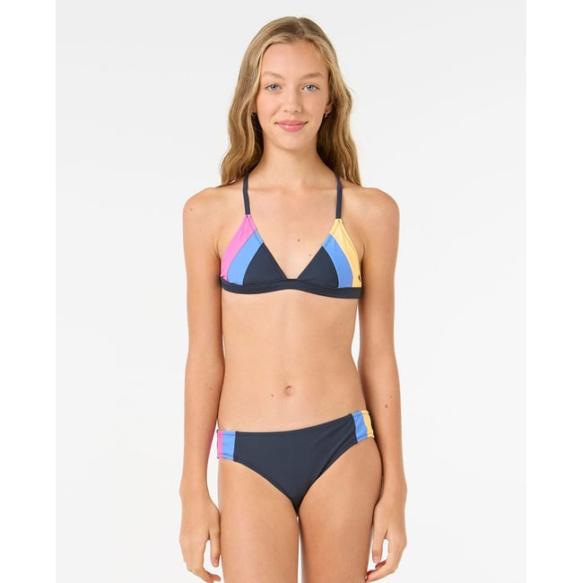 Ensemble 2 pièces Block PARTY Maillot de bain Fille navy - marine <span itemprop=