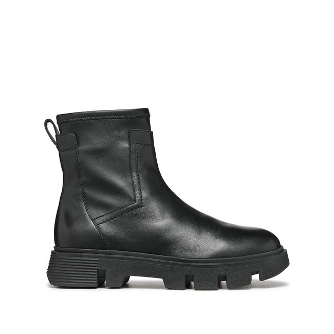 Bottines respirantes à enfiler Vilde noir <span itemprop=