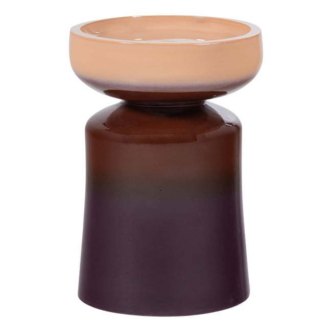 Table d'appoint en keramik TUMO Couleur violet/ marron <span itemprop=