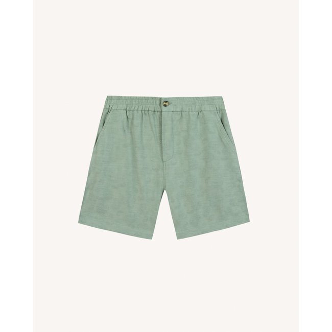Short élastique CHEVRE CHEVRE vert clair <span itemprop=