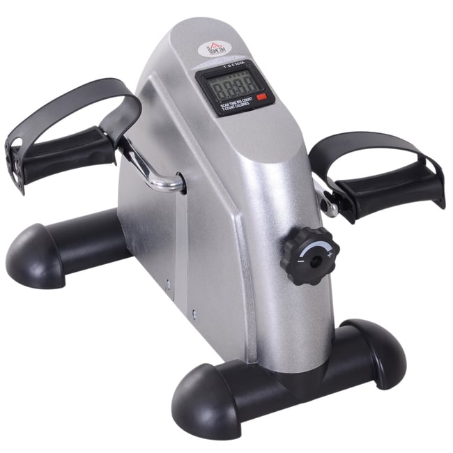 Mini-vélo d'appartement Plastique Noir gris <span itemprop=