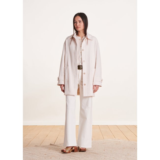 Manteau 3/4 ample et droit - LA FEE MARABOUTEE