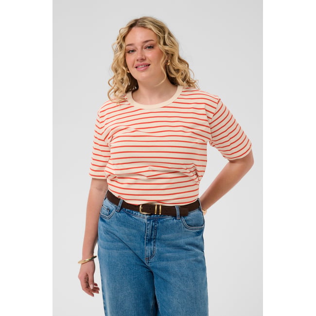 T-shirt - KAFFE CURVE
