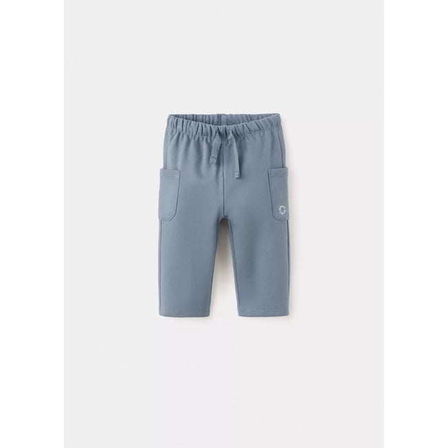 Pantalon de jogging poches bleu indigo <span itemprop=
