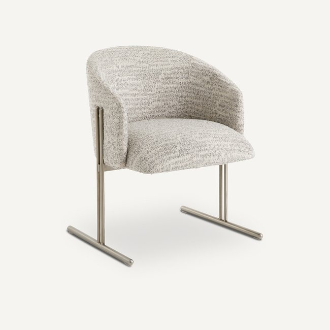 Sillón de mesa, Hastier beige grisáceo <span itemprop=
