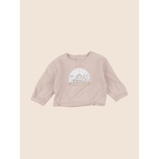 Sweat - Très bon état rose <span itemprop=
