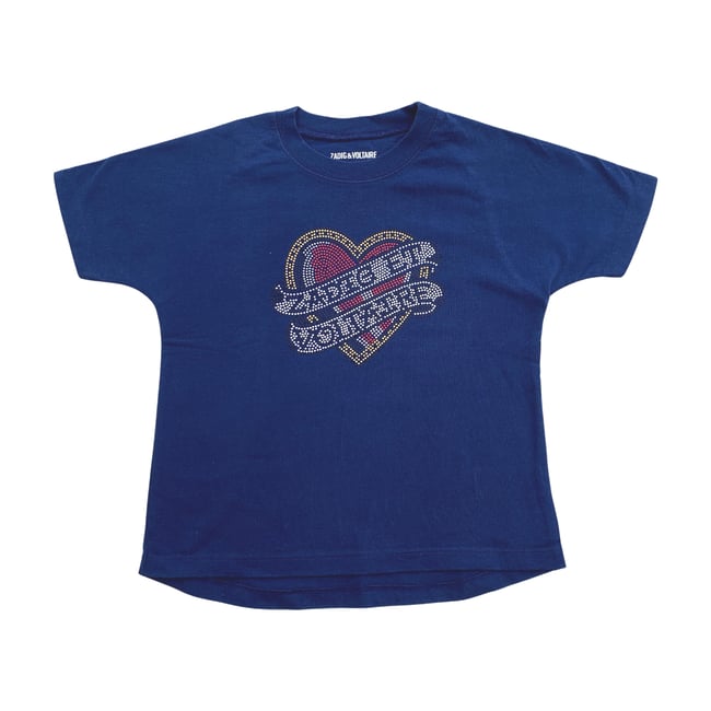 T-shirt enfant - Très bon état bleu <span itemprop=