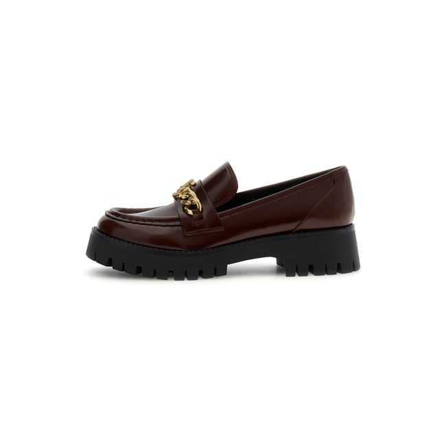 Mocassin À Chaîne Almer bordeaux <span itemprop=