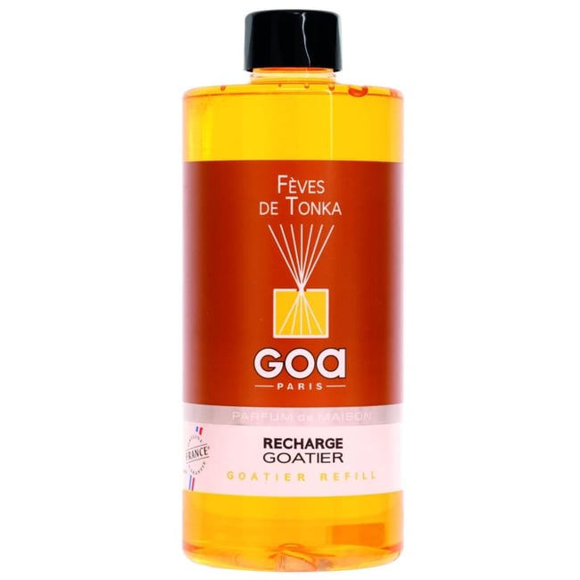 Parfum d'intérieur - Recharge goatier 500 ml feves de tonka Couleur v002238 <span itemprop=