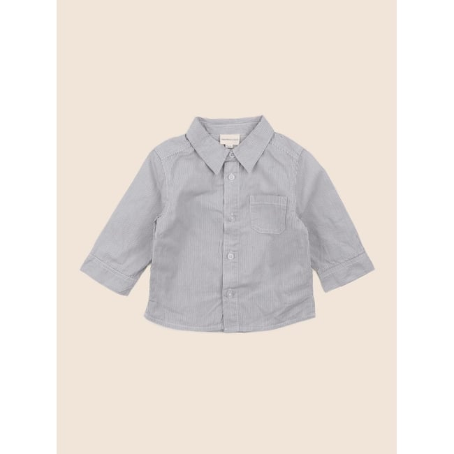 Chemise - Très bon état gris <span itemprop=
