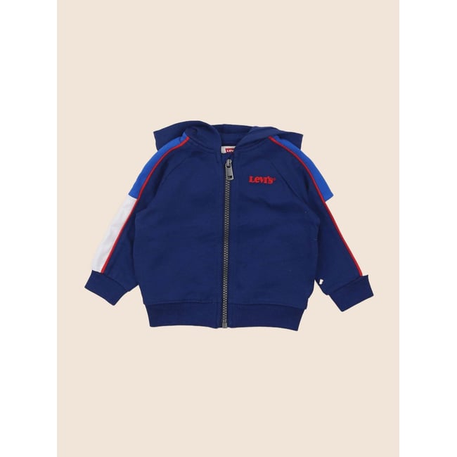 Sweat - Très bon état bleu <span itemprop=