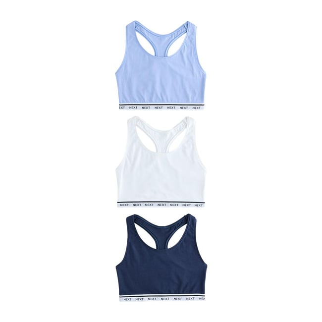 Brassière avec coton ultimate comfort bleu/marine/blanc <span itemprop=