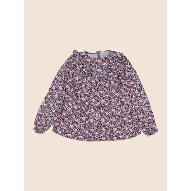 Blouse - Très bon état bleu, rose <span itemprop=