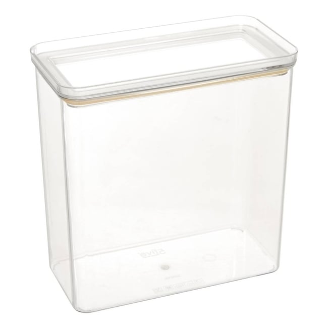 Boîte de conservation rectangulaire ESKE Couleur transparent <span itemprop=