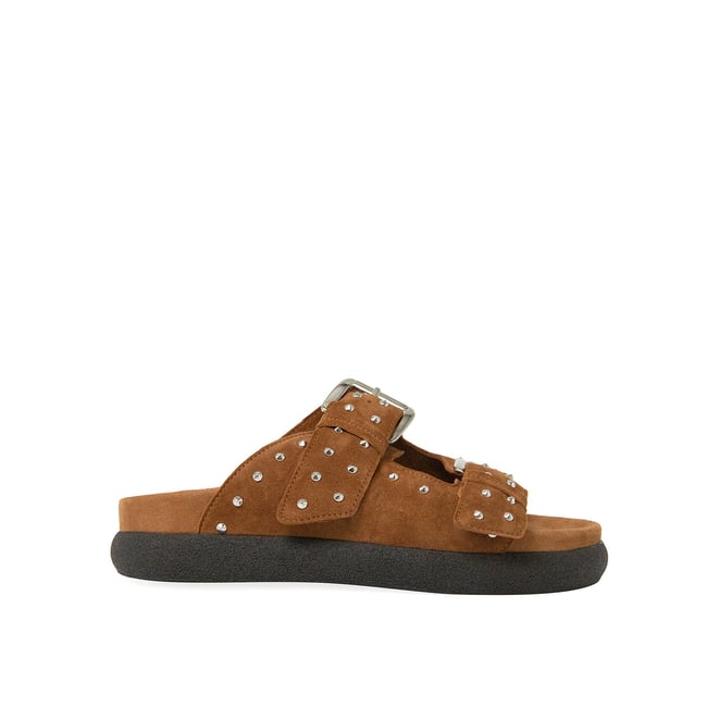 Sandales GAIA cognac <span itemprop=