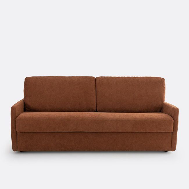 Schlafsofa Marta, Strukturgewebe, Latex - LA REDOUTE INTERIEURS