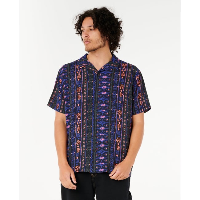 Chemise à Manches Courtes Raw Energy 3 black <span itemprop=