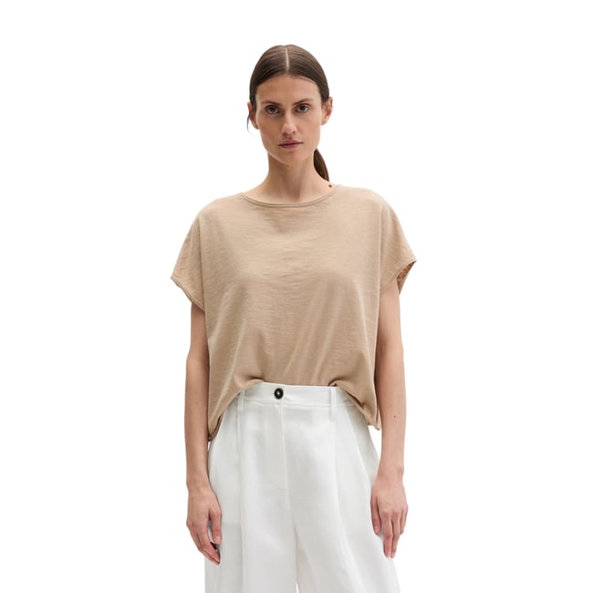 Pull en maille fine, coupe ample avec une épaule recoupée - MARC O'POLO